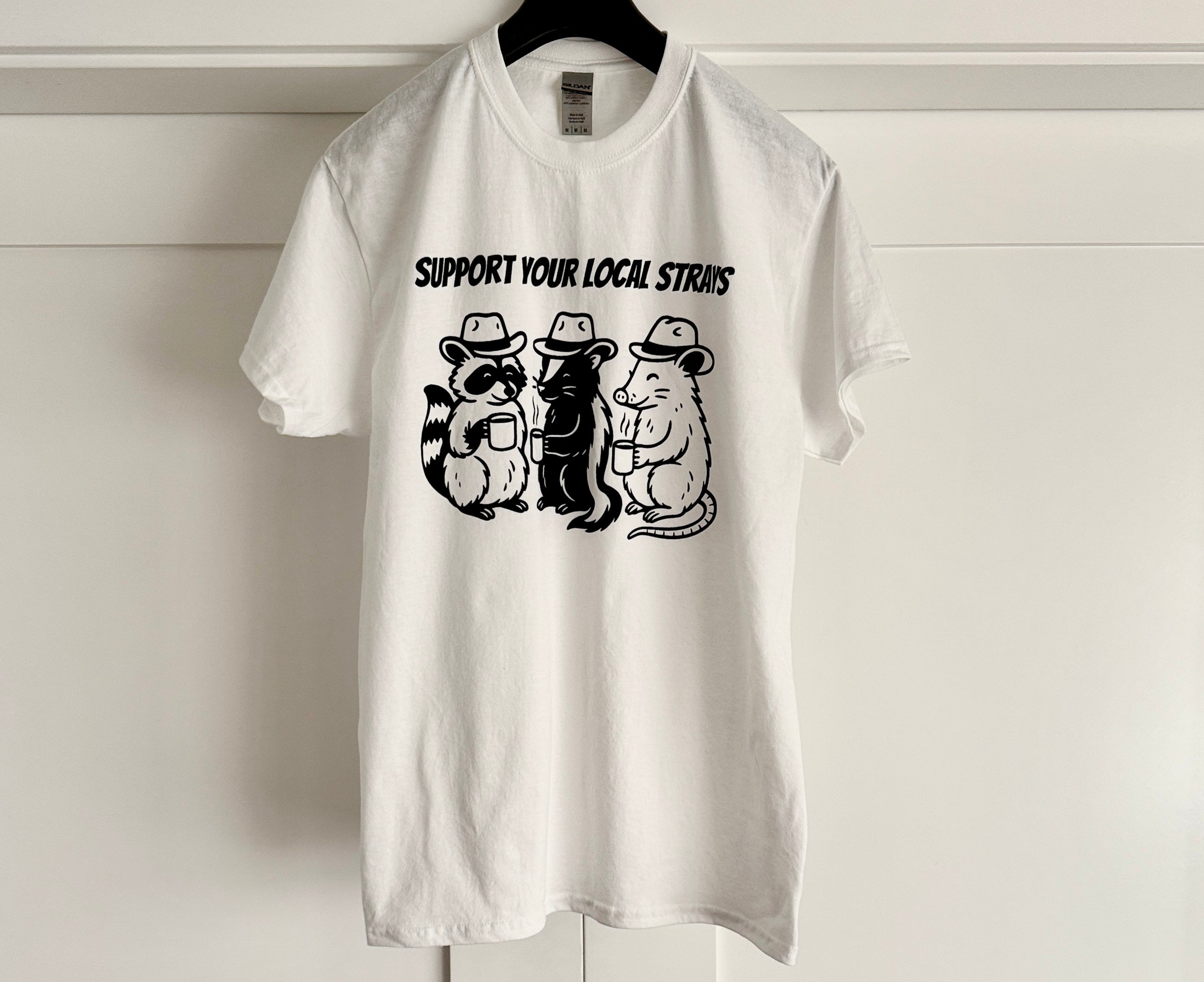 Support Your Local Strays tee